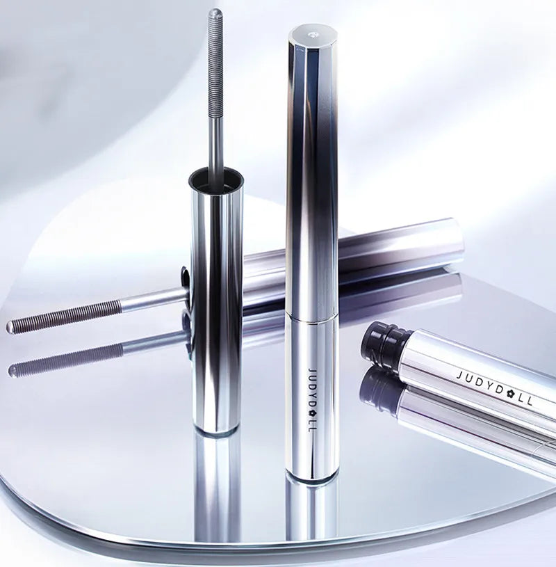 Judydoll Small Steel Tube Lash Mascara Lengthening Curling Thick Natural Quick Dry Waterproof Non-Smudge Big Eyes Makeup Gel