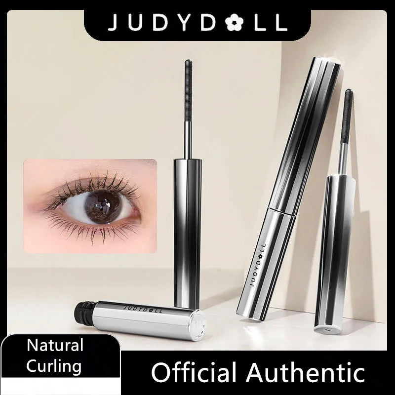 Judydoll Small Steel Tube Lash Mascara Lengthening Curling Thick Natural Quick Dry Waterproof Non-Smudge Big Eyes Makeup Gel