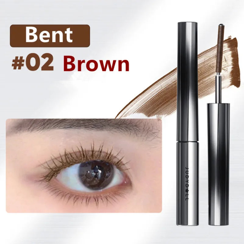 Judydoll Small Steel Tube Lash Mascara Lengthening Curling Thick Natural Quick Dry Waterproof Non-Smudge Big Eyes Makeup Gel