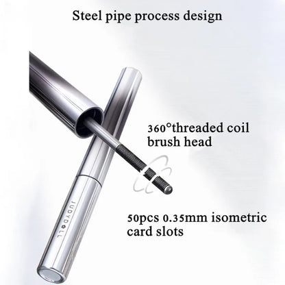 Judydoll Small Steel Tube Lash Mascara Lengthening Curling Thick Natural Quick Dry Waterproof Non-Smudge Big Eyes Makeup Gel